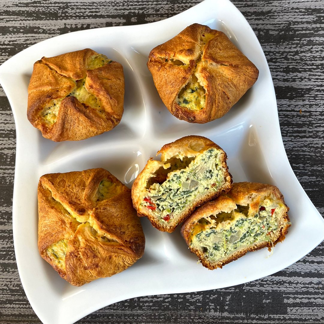 Baked Cheddar & Veggie Souffle JewelOsco