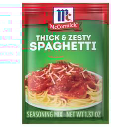 McCormick Thick And Zesty Spaghetti Sauce Seasoning Mix - 1.37 Oz