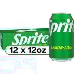 Sprite Soda Pop Lemon Lime Pack  - 12-12 Fl. Oz.