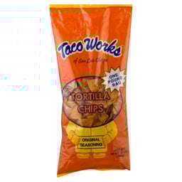 Taco Works Tortilla Chips Original Flavor - 16 Oz