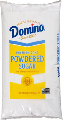 Domino Premium Cane Powdered Sugar Bag - 2 LB