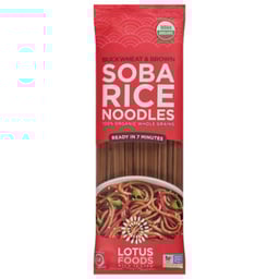 Lotus Foods Soba Organic Brown Rice Noodles - 8 Oz