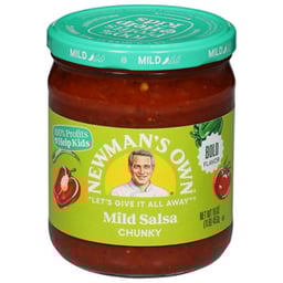 Newman's Own Salsa Mild Chunky Jar - 16 Oz
