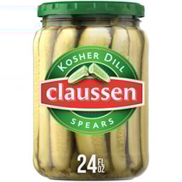 Claussen Kosher Dill Pickle Spears - 24 Fl. Oz.