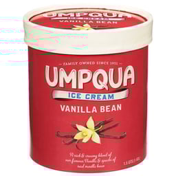 Umpqua Ice Cream Vanilla Bean - 1.5 Quart