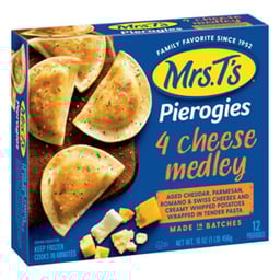 Mrs. T's Four Cheese Medley Pierogies - 12 Count
