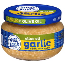 Spice World Garlic Minced in Extra Virgin Olive Oil - 4.5 Oz