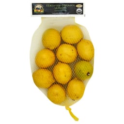 Organic Lemons Prepacked Bag - 2 Lb