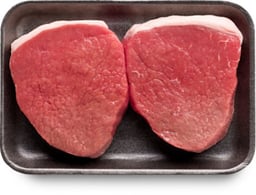 USDA Choice Beef Eye of Round Steak - 1 Lb