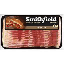Smithfield Naturally Hickory Smoked Thick Cut Bacon - 16 Oz