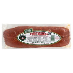 Reynaldos Sausage Pork Longaniza Cured - 10 Oz