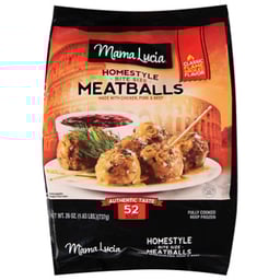 Mama Lucia Meatballs Cocktail Size Homestyle - 26 Oz