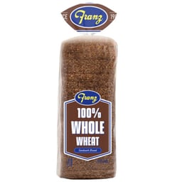Franz Sandwich Bread 100% Whole Wheat - 24 Oz