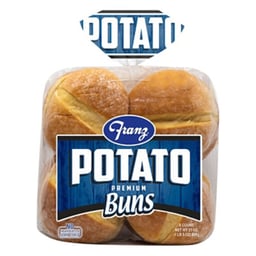 Franz Hamburger Buns Premium Potato 8 Count - 21 Oz