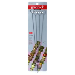 Good Cook Skewers Metal 10in - 4 Count