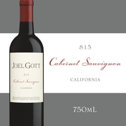 Joel Gott 815 Cabernet Sauvignon Red Wine 13.9% ABV Bottle - 750 Ml