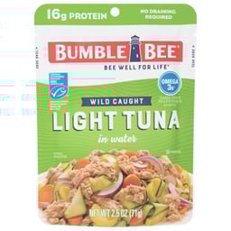 Bumble Bee Tuna Light in Water - 2.5 Oz