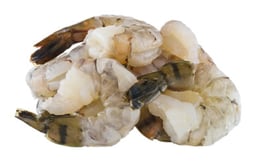 Service Case Previously Frozen Raw Large Shrimp Easy Peel 31-40 ct - 1 lb