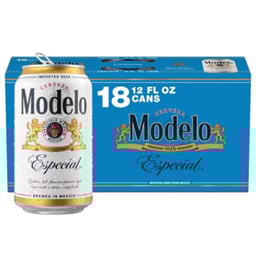 Modelo Especial Mexican Lager Beer Cans 4.4% ABV Multipack - 18-12 Fl. Oz.