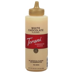 Torani Puremade White Chocolate Sauce - 16.5 Oz