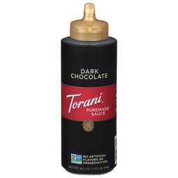 Torani Puremade Dark Chocolate Sauce - 16.5 Oz