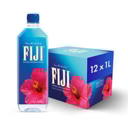 FIJI Natural Artesian Bottled Water 12 Count Singles - 33.8 Fl. Oz.