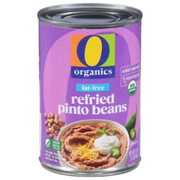 O Organics Beans Refried Pinto Fat Free Can - 16 Oz