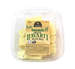 Boar's Head Havarti Dill Cheese Cubed