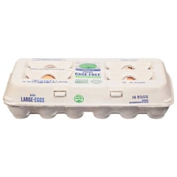 Open Nature Eggs Cage Free Large Grade A Brown - 18 Count