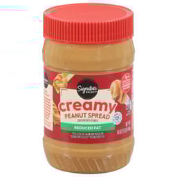 Signature SELECT Peanut Butter Creamy Reduced Fat - 16 Oz