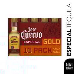 Jose Cuervo Especial Gold Tequila 80 Proof - 10-50 Ml