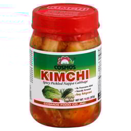 Cosmos Kimchi Pickled Nappa Cabbage Spicy - 14 Oz