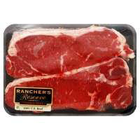 USDA Choice Beef Loin New York Strip Steak Dry Aged Boneless - .5 Lb