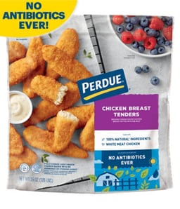 PERDUE Breaded Fully Cooked No Antibiotics Ever Chicken Breast Tenders Sealed Bag - 29 oz