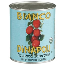 Bianco DiNapoli Organic Tomatoes Crushed - 28 Oz