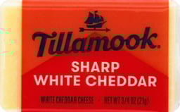 Tillamook Sharp White Cheddar - .75 Oz