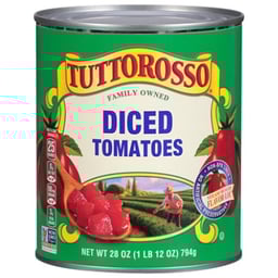 Tuttorosso Tomatoes Diced - 28 Oz