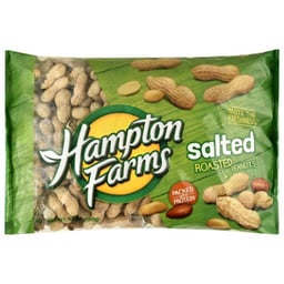 Hampton Farms Peanuts Roasted Salted - 24 Oz