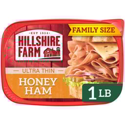 Hillshire Farm Honey Ultra Thin Sliced Ham Family Size - 16 oz