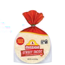 Mission White Corn Tortillas - Street Taco Size - 24 Count