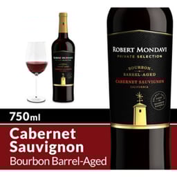 Robert Mondavi Private Selection Bourbon Barrel Aged Cabernet Sauvignon Red Wine - 750 Ml