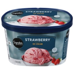 Signature SELECT Ice Cream Strawberry - 1.5 Quart