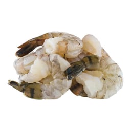 Shrimp 21 to 25 Ct Peeled & Deveined Raw Service Case - 1.00 Lb