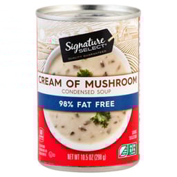 Signature SELECT 98% Fat Free Cream of Mushroom Condensed Soup - 10.5 Oz