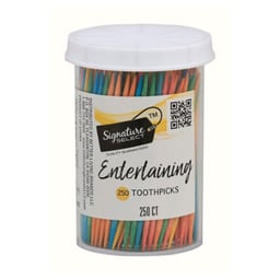 Signature SELECT Party Colors Toothpicks - 250 Count