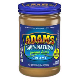 Adams Peanut Butter Creamy - 36 Oz