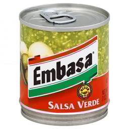 Embasa Salsa Medium Verde Can - 7 Oz