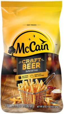 McCain Craft Beer Battered Fries - 22 Oz
