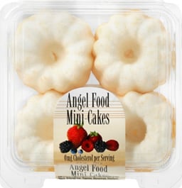 Olsons Baking Company Angel Food Mini Cakes - 6.5 Oz.