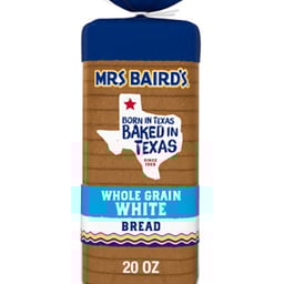 Mrs Baird's Made With Whole Grain White Bread - 20 Oz